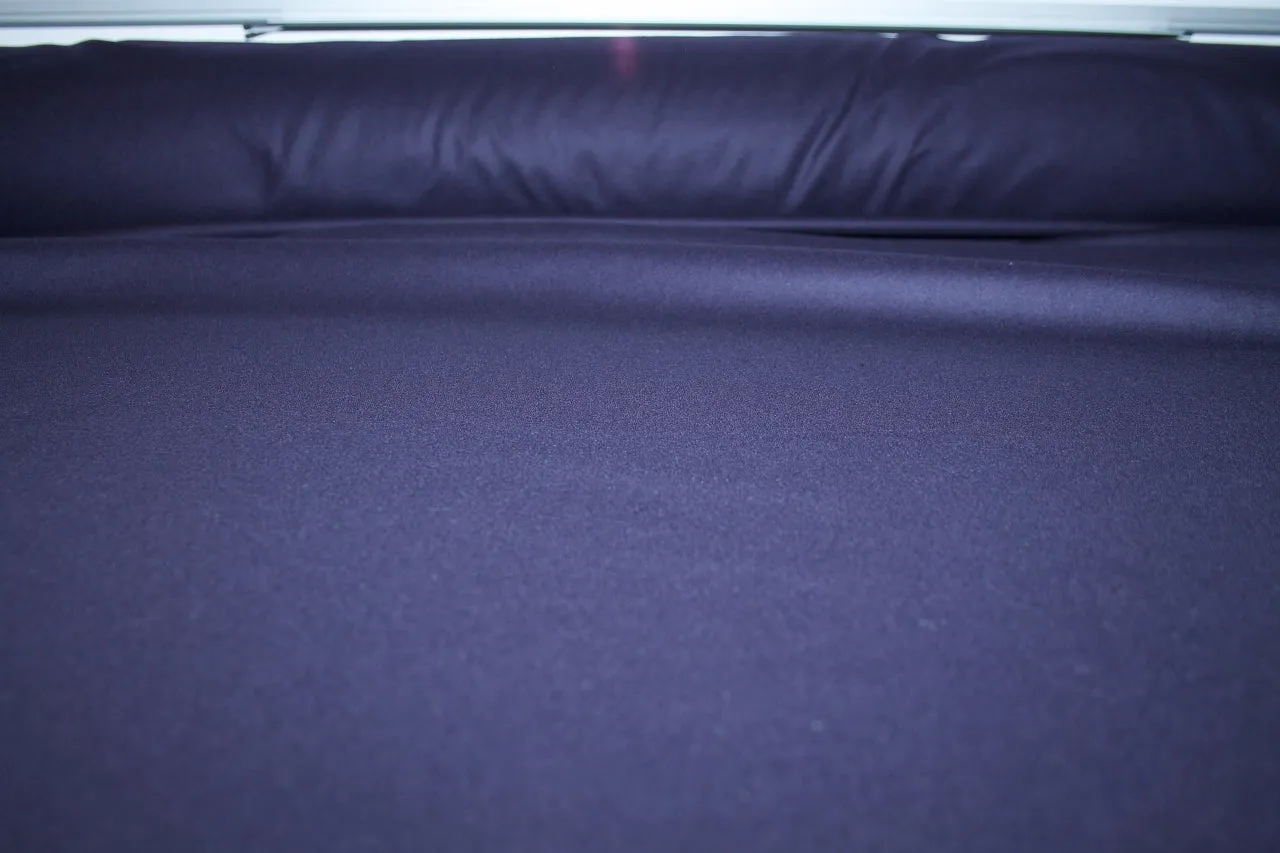 Italian Cashmere-Blend Flannel - Deep Navy