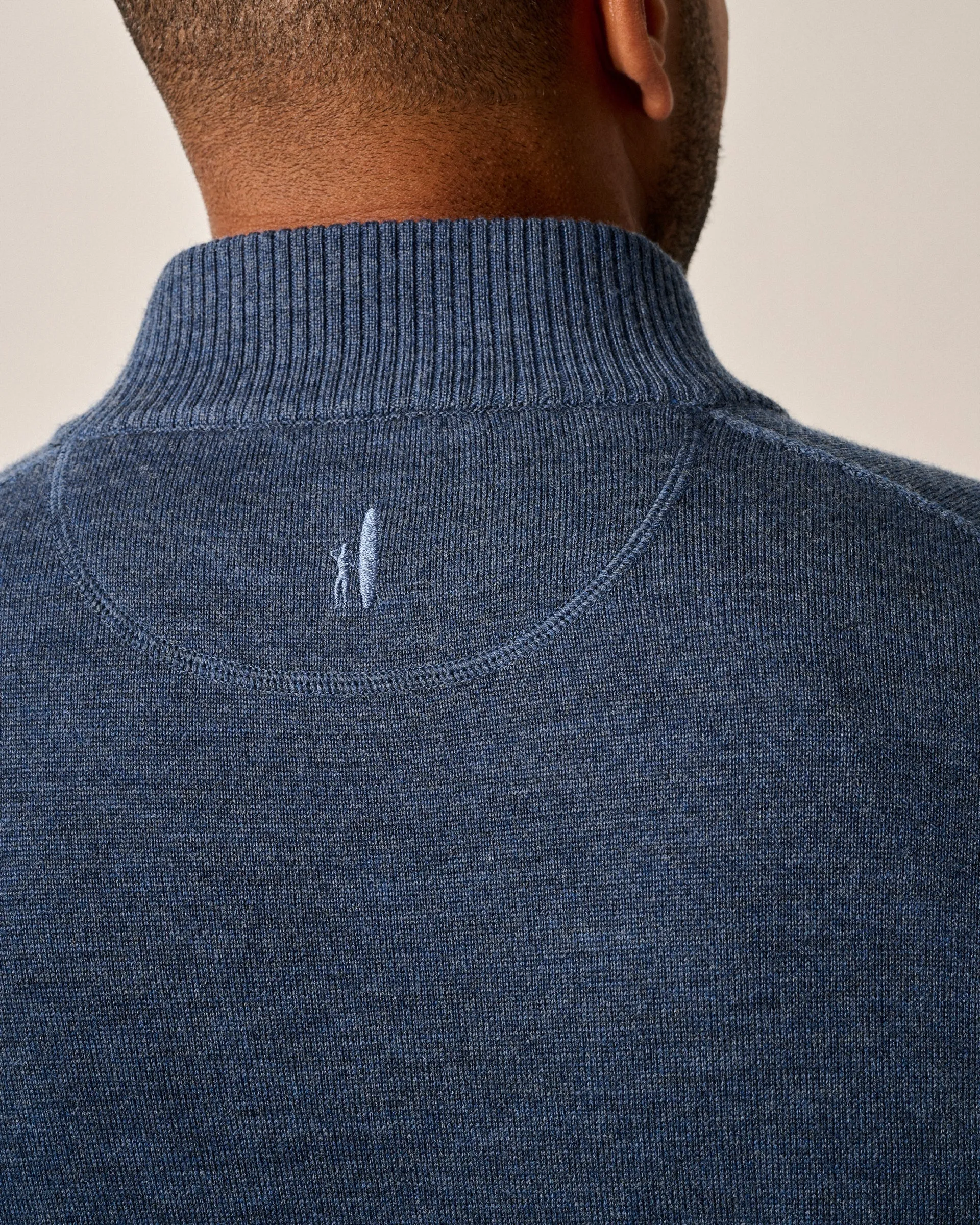 Johnnie-O Raynor Merino 1/4 Zip Sweater