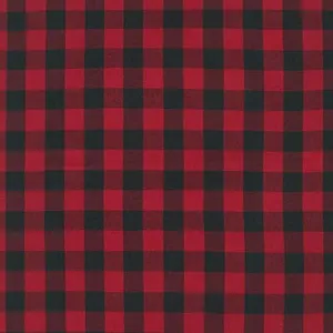 Kaufman House of Wales Red Plaid Cotton Woven 3.92 oz- Sold by the yard