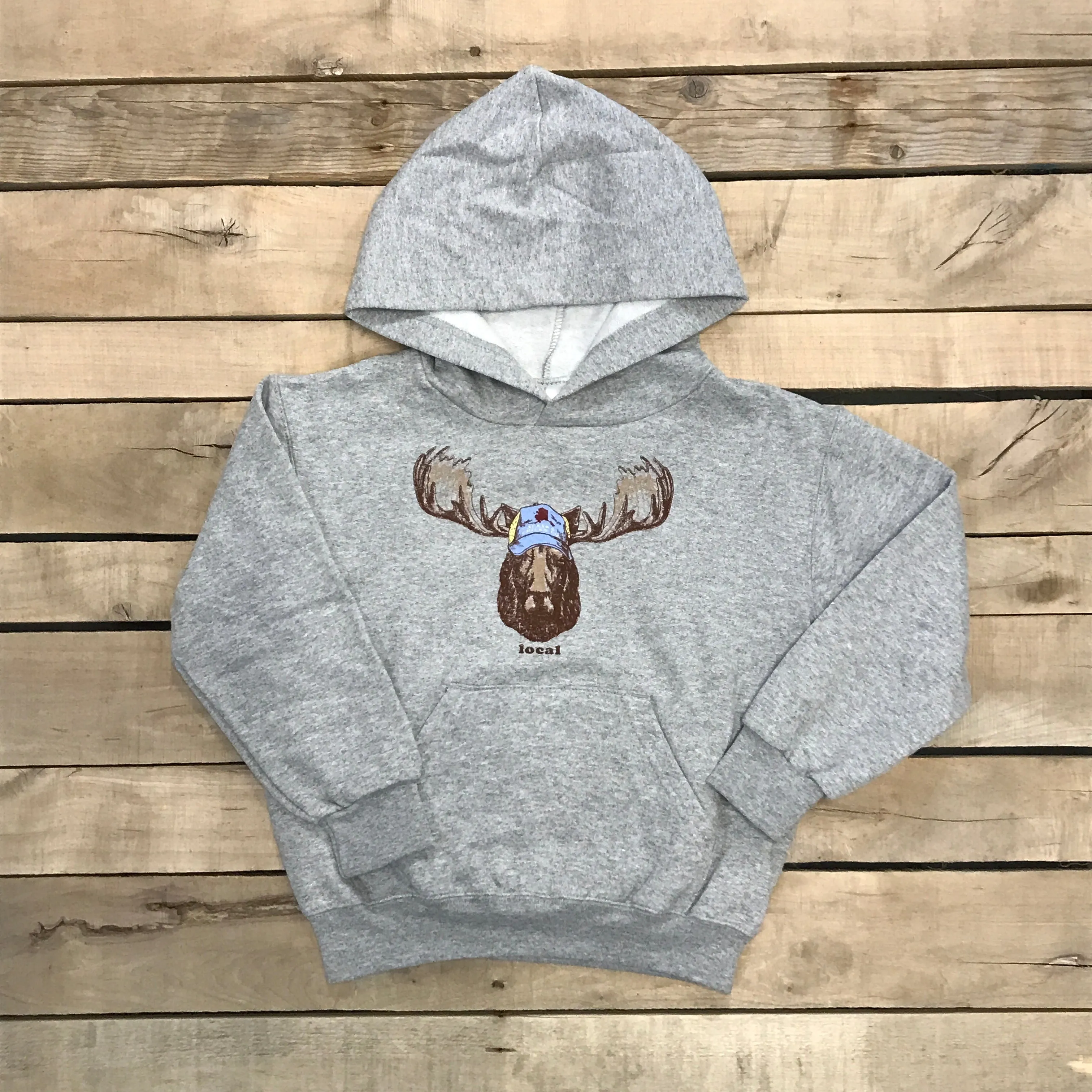 Kid's Local Moose Hoodie