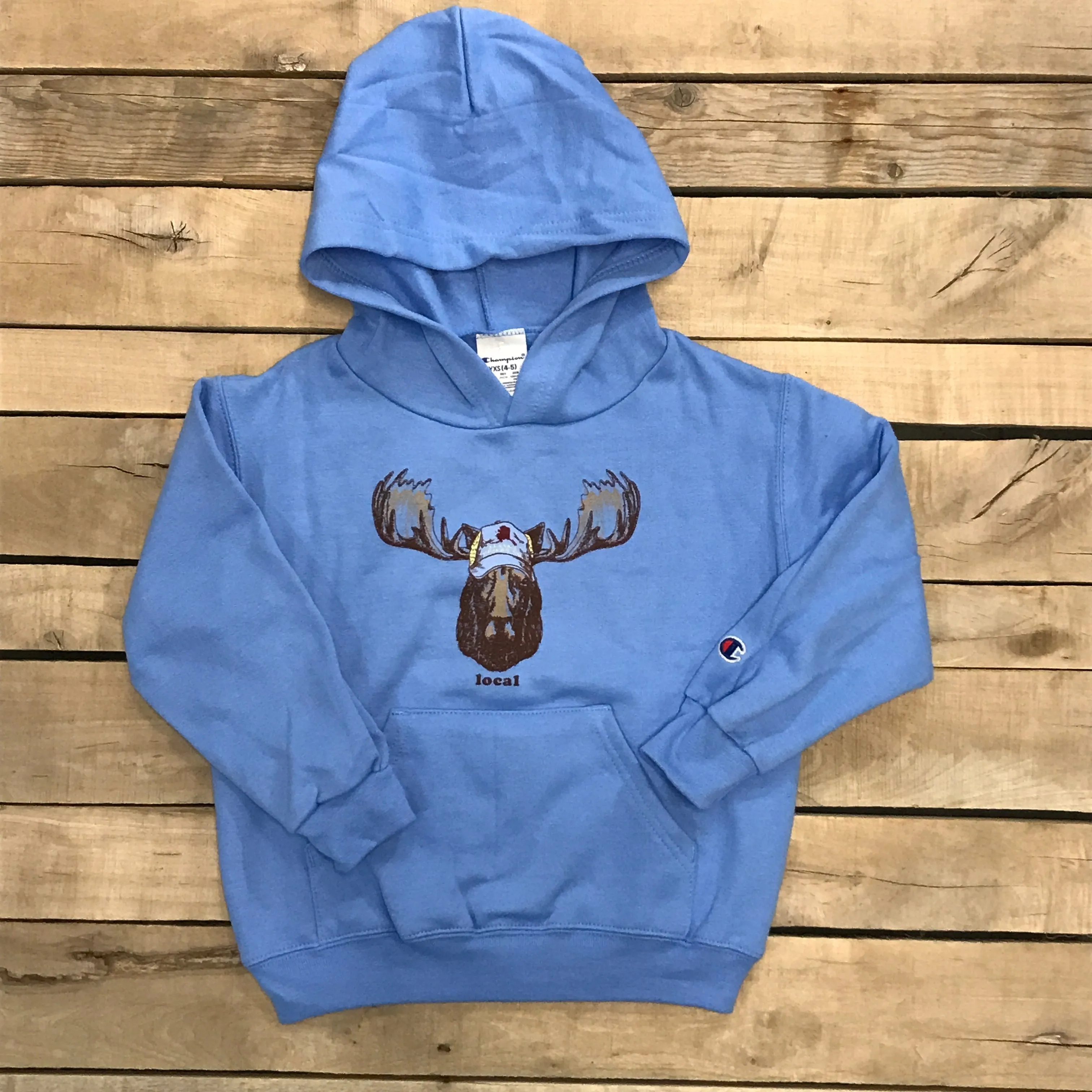 Kid's Local Moose Hoodie