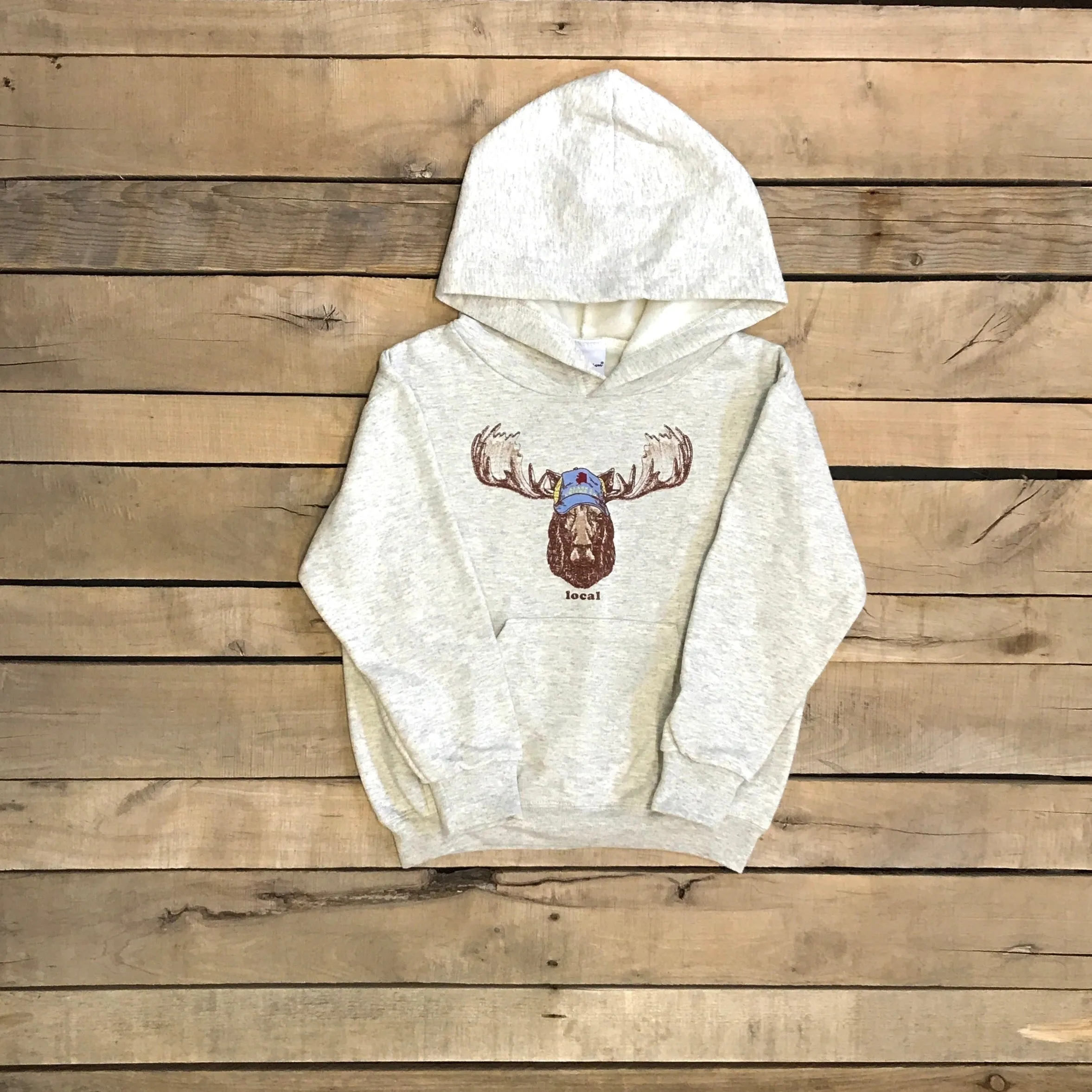 Kid's Local Moose Hoodie