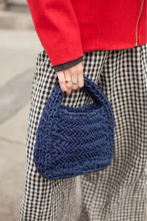 Knitted Bag Denim