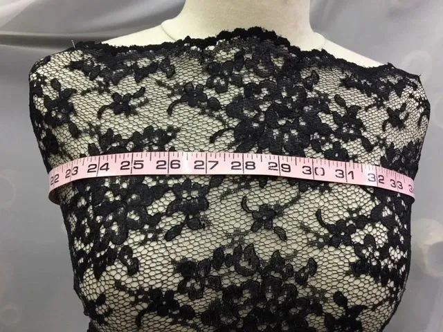 Light Weight Lace- Black