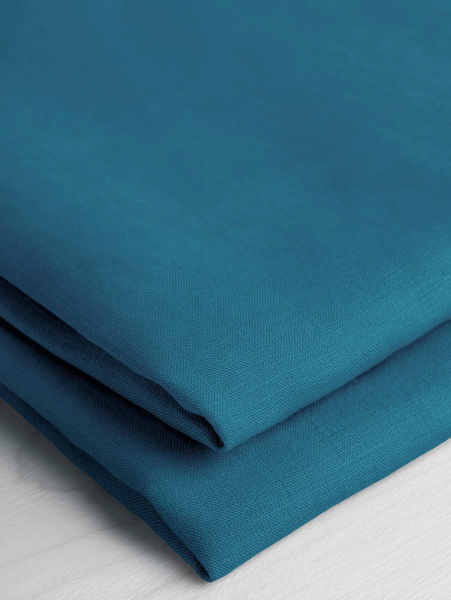 Lightweight European Linen - Lyons Blue