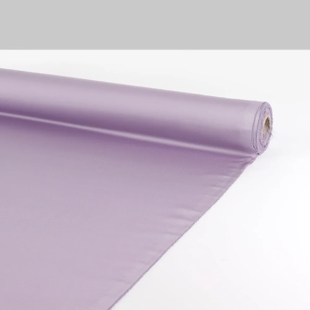 Lightweight Poly Satin - Lilac Smoke