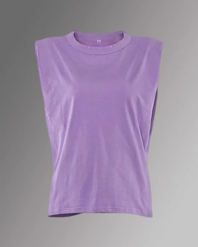 Lilac Padded T-shirt