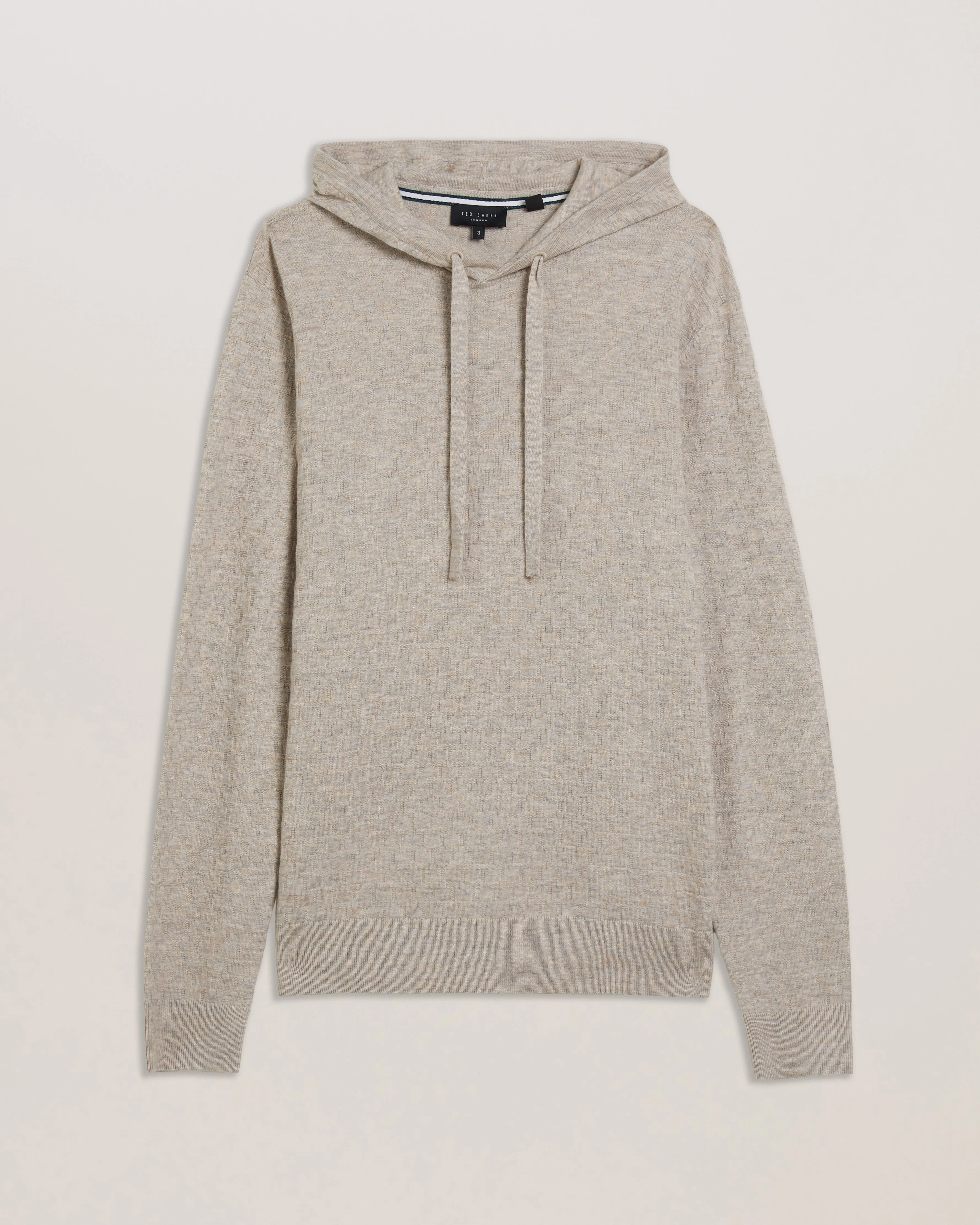 Loular Regular T Stitch Hoodie Taupe