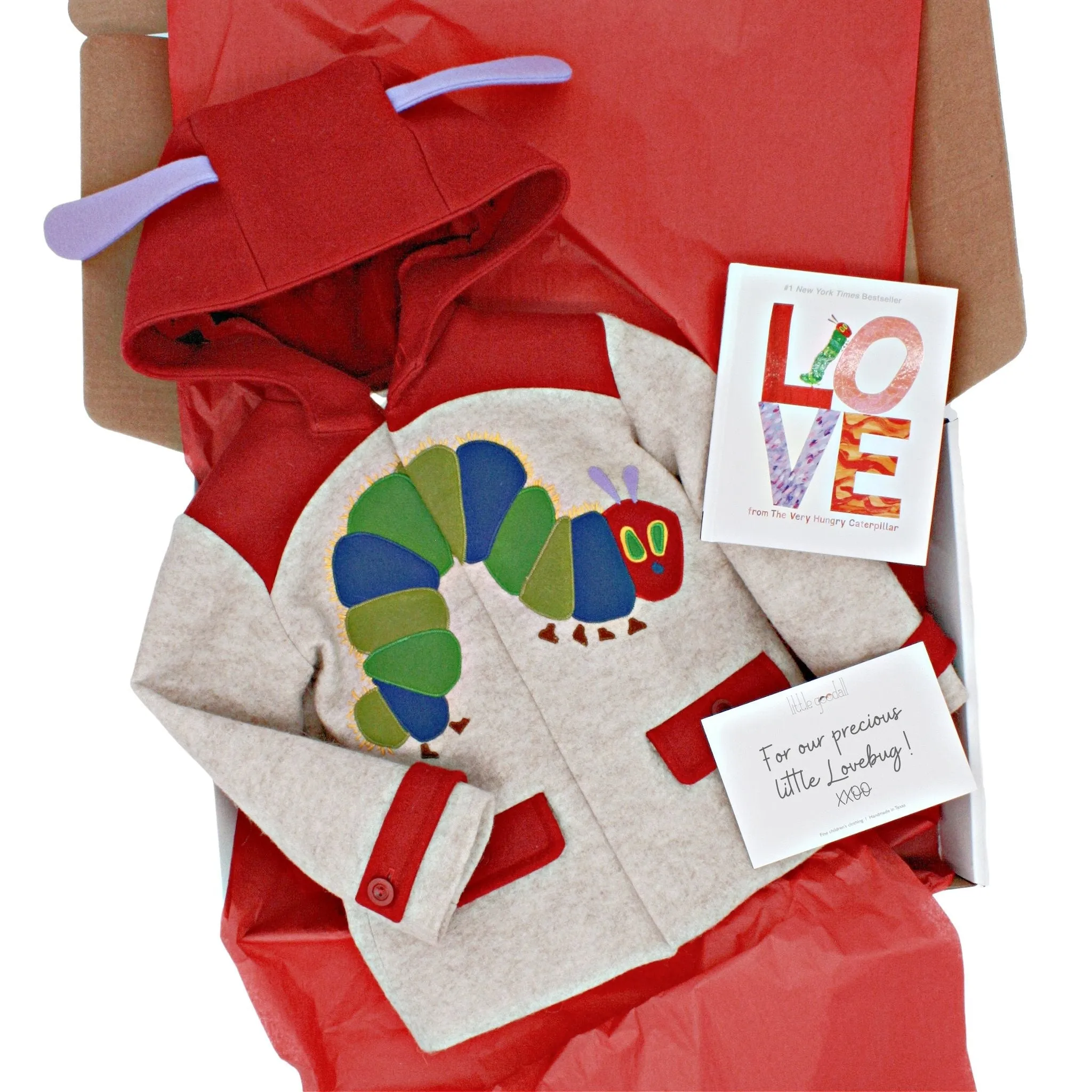 Love from The Very Hungry Caterpillar­™ Gift Set: Handmade Coat and Hardcover Book