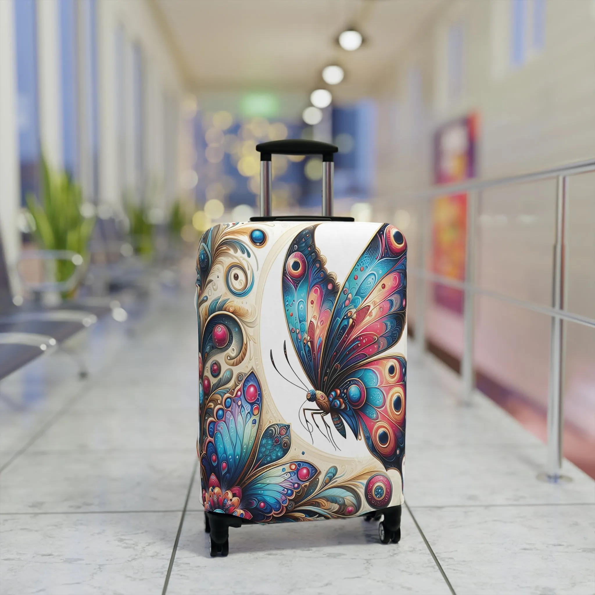 Luggage Cover, Butterfly, awd-448