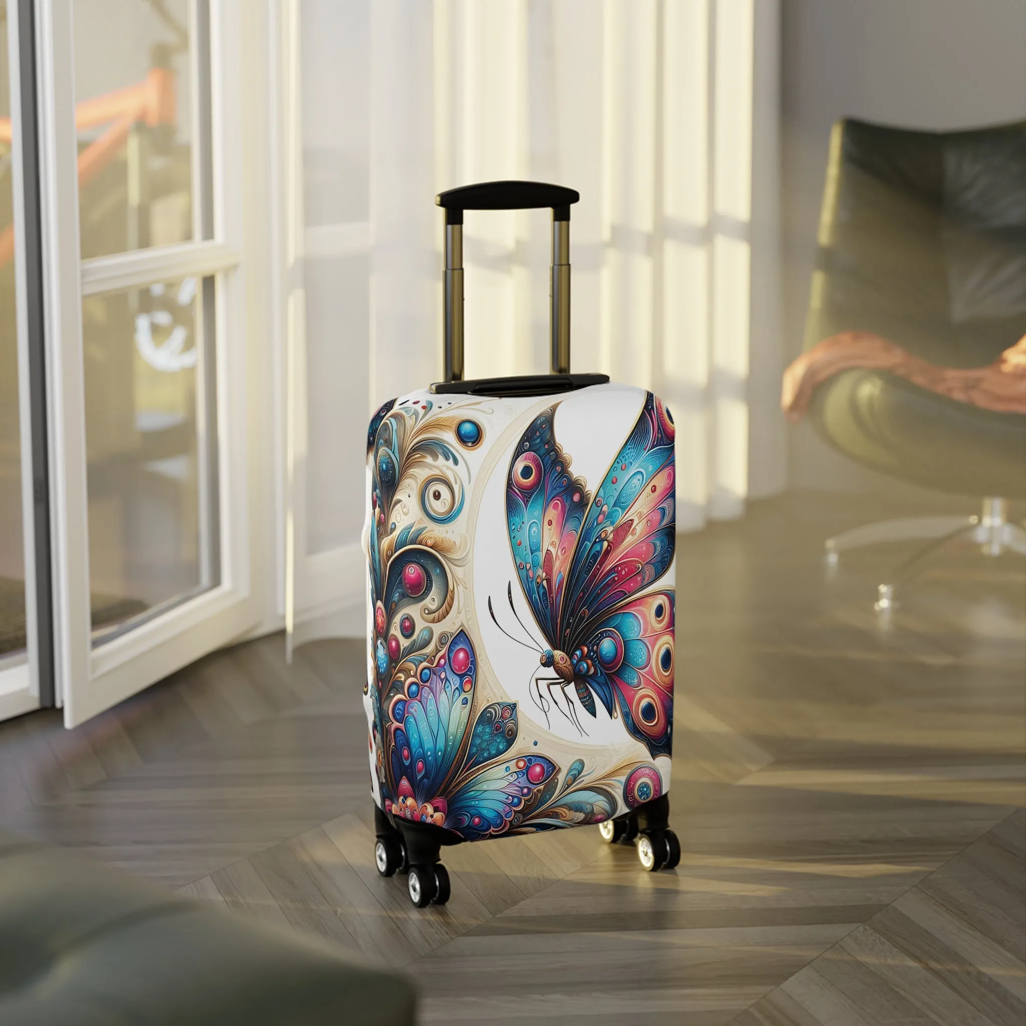 Luggage Cover, Butterfly, awd-448