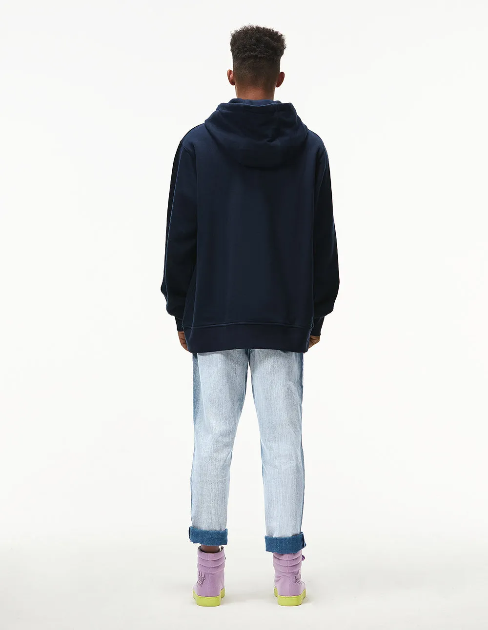 Mark Fast Damien Midnight Blue Town Hoodie