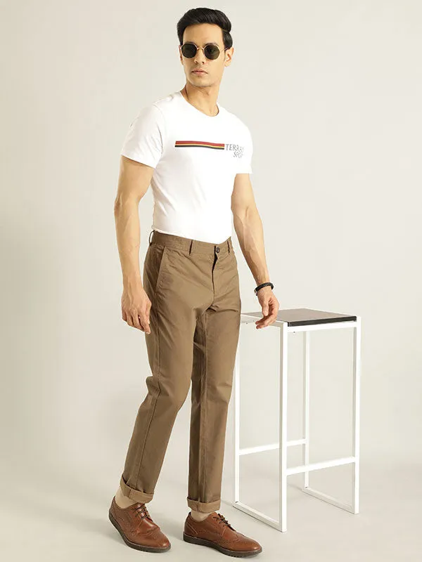 Men Brooklyn Fit Cotton Stretch Trouser