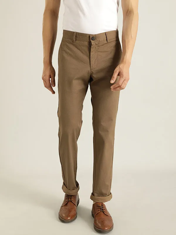 Men Brooklyn Fit Cotton Stretch Trouser