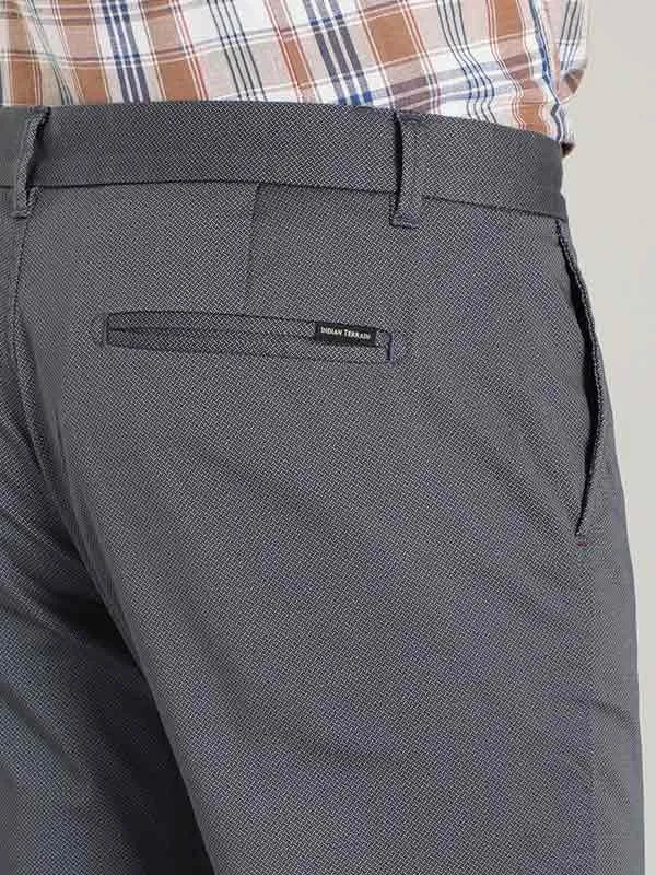 Men Brooklyn Fit Cotton Stretch Trouser