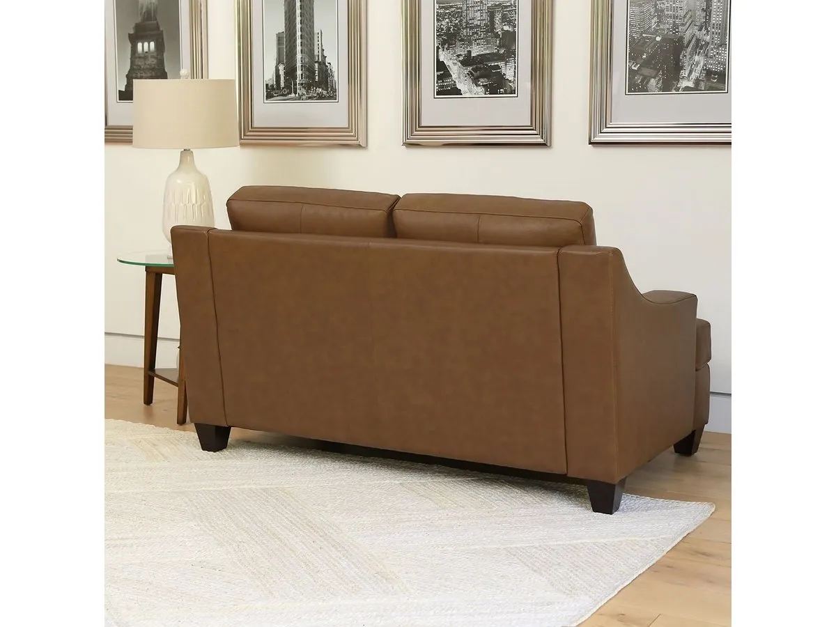 Merona Leather Loveseat