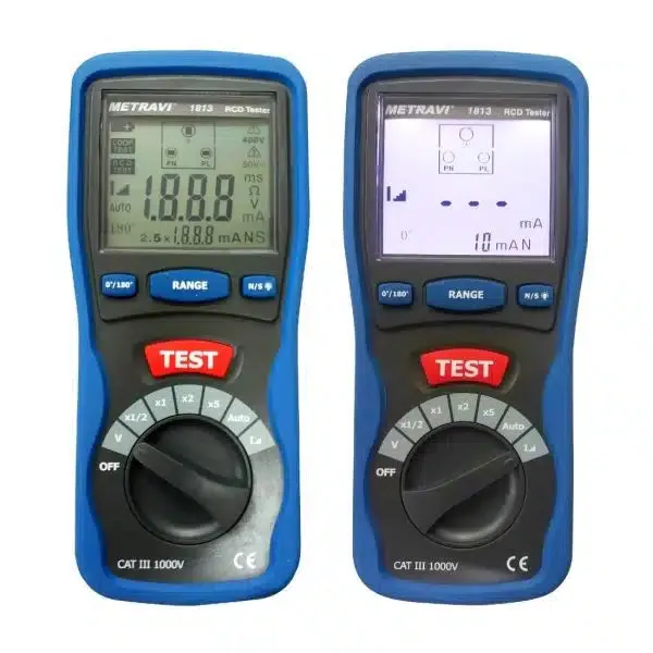 Metravi 1813 ELCB RCD Tester