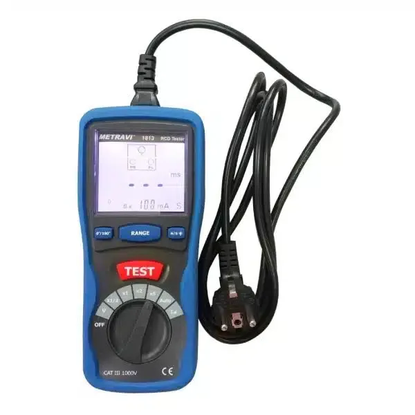 Metravi 1813 ELCB RCD Tester