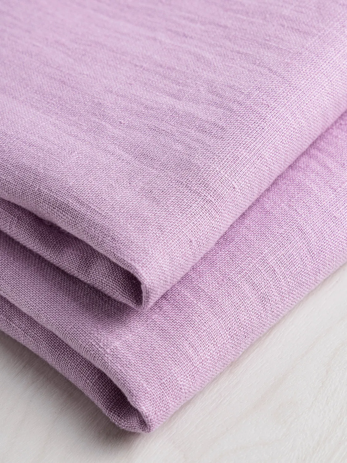 Midweight European Linen - Lavender - Swatch