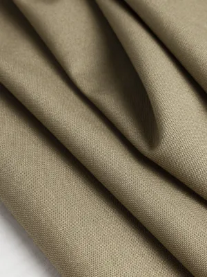 Midweight Organic Cotton Canvas - Khaki