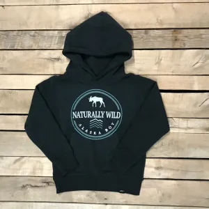 Naturally Wild Alaska Boy Hoodie