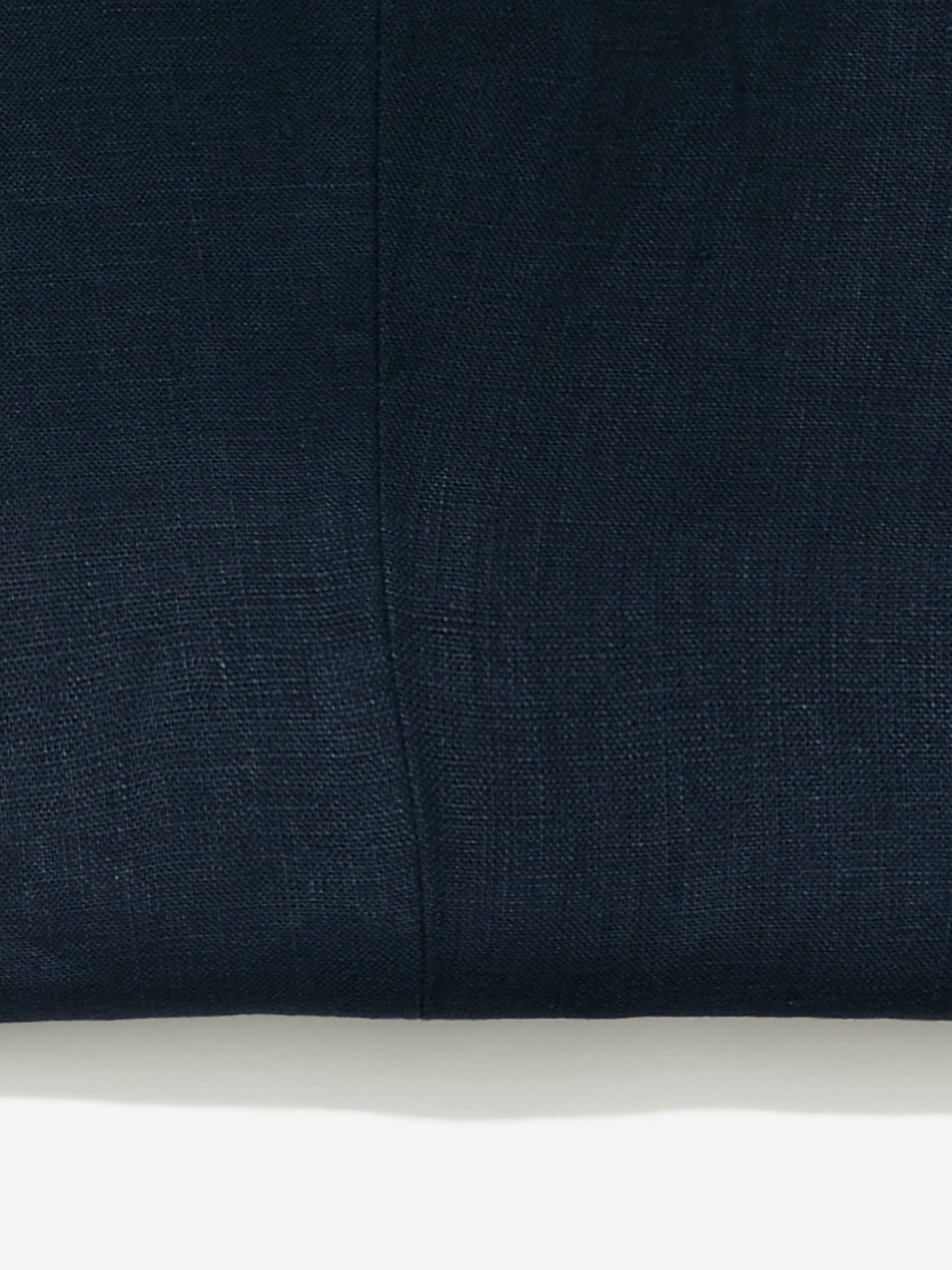 Navy Linen Oscar Trousers