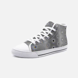 Neuroweb Unisex High Top Canvas Shoes