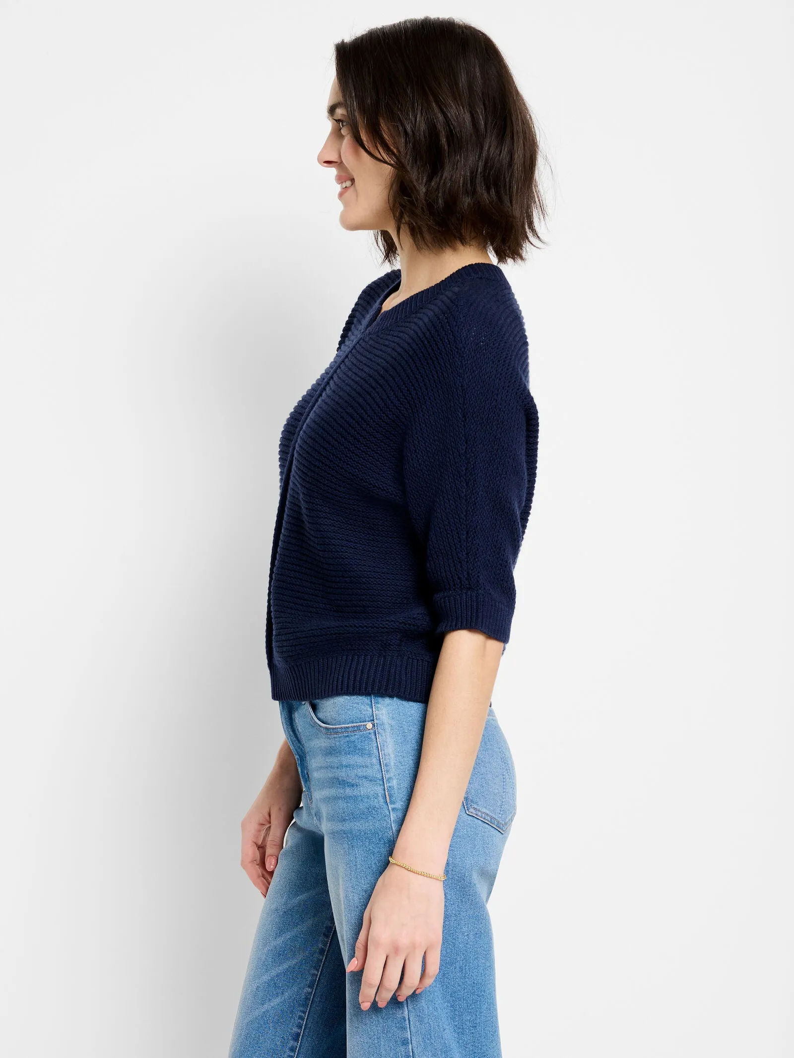 Nic   Zoe Easy Texture Sweater