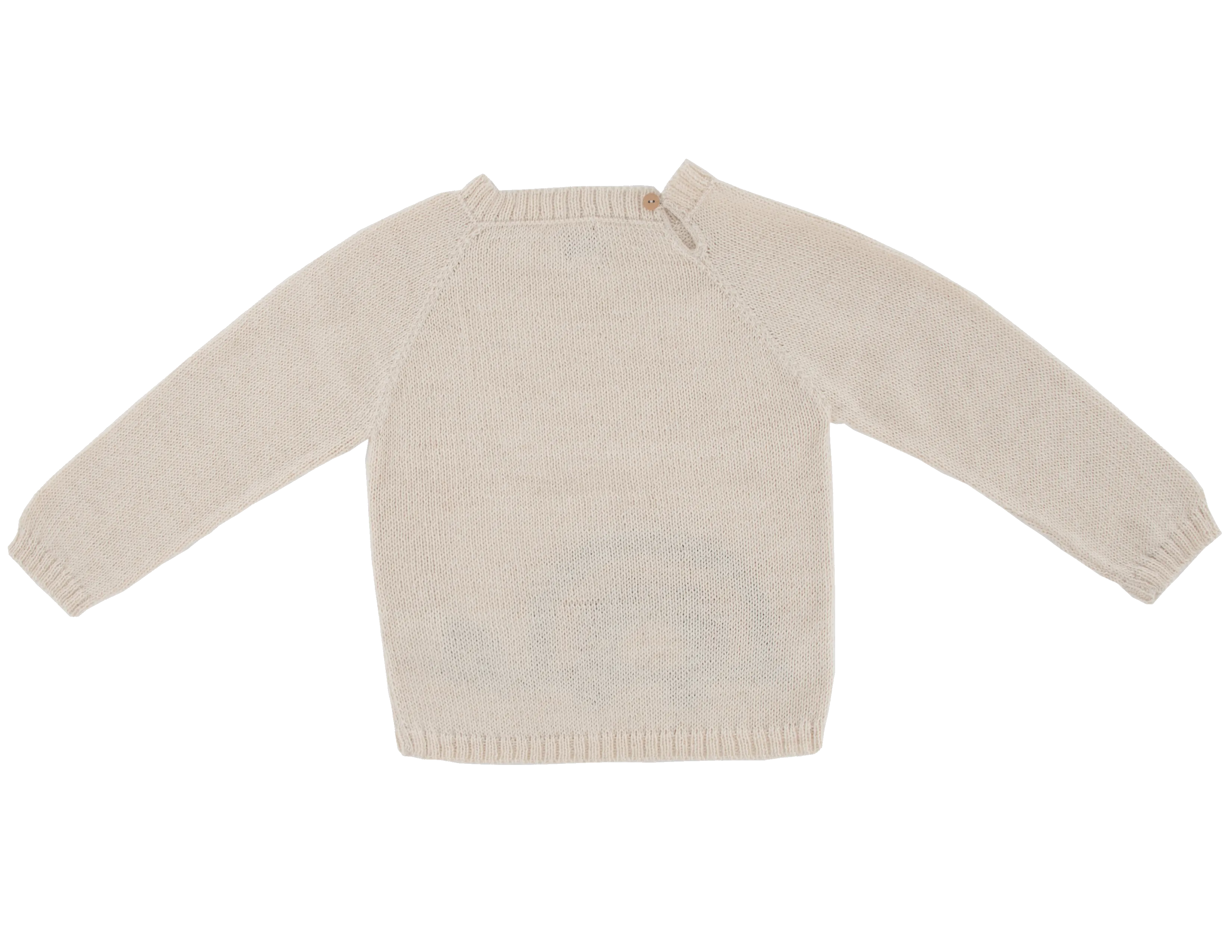 NW418 Turtle Sweater in white