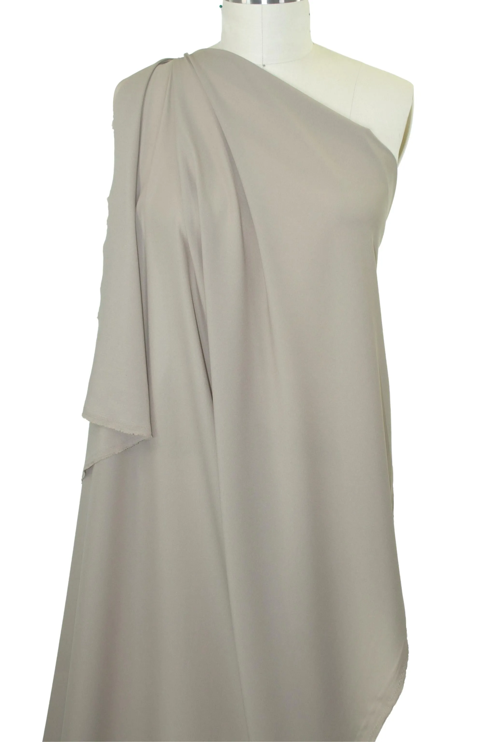 NY Designer Stretch Pongee Lining - Khaki