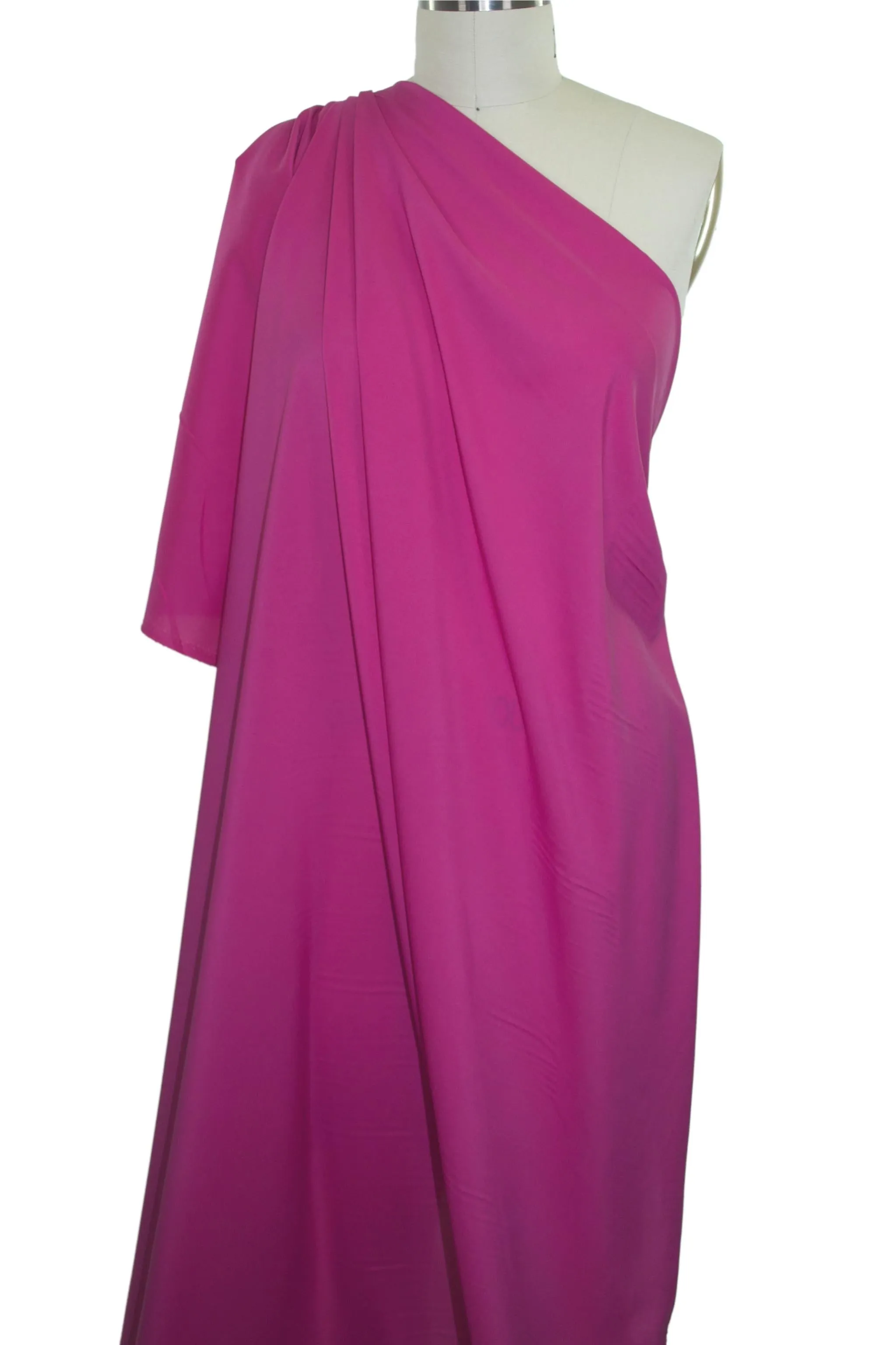 NY Designer Stretch Pongee Lining - Magenta