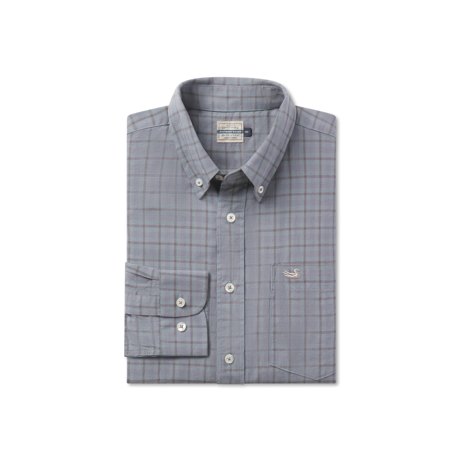 Oak Grove Washed Gingham Dress Shirt