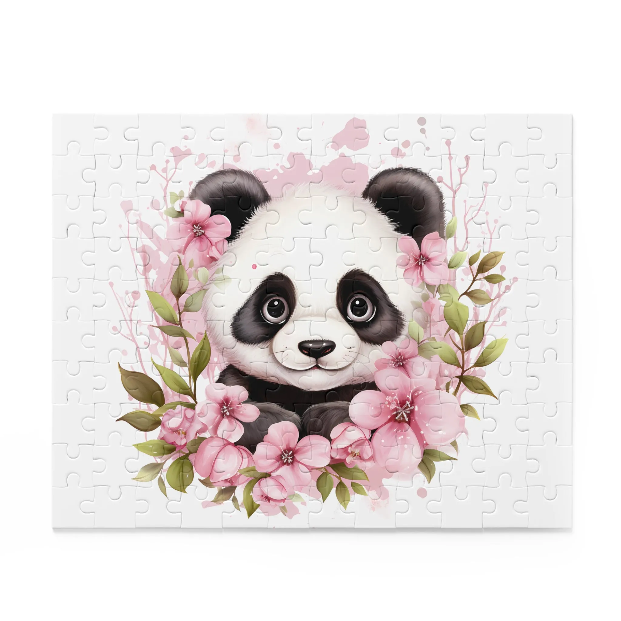 Personalised/Non-Personalised Puzzle, Panda (120, 252, 500-Piece)