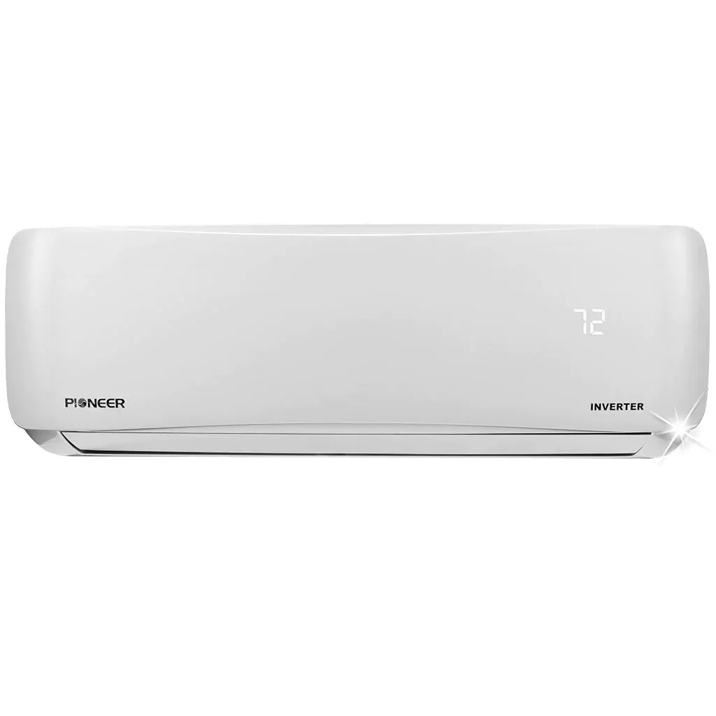 Pioneer® 18,000 BTU 23.7 SEER2 Ductless Mini-Split Inverter   Energy-Star Air Conditioner Heat Pump System Full Set 230V