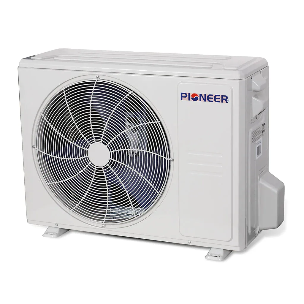 Pioneer® 18,000 BTU 23.7 SEER2 Ductless Mini-Split Inverter   Energy-Star Air Conditioner Heat Pump System Full Set 230V