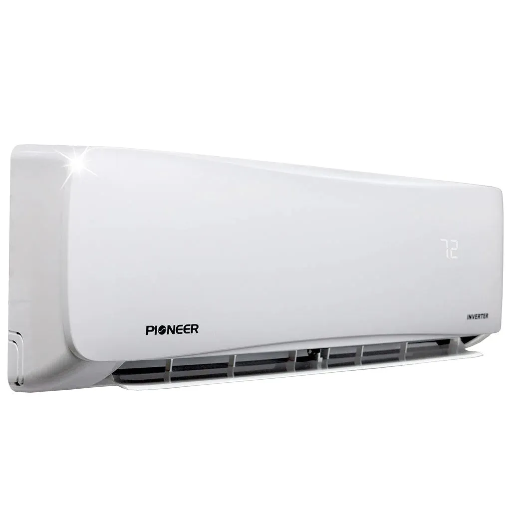 Pioneer® 24,000 BTU 18 SEER2 Ductless Mini-Split Inverter  Air Conditioner Heat Pump System Full Set 230V