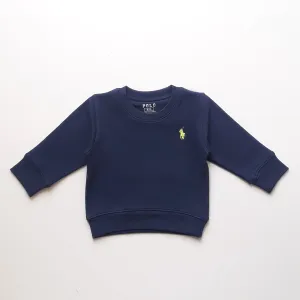 PL - Kids 'Navy' Signature Polo Terry Sweatshirt PL372