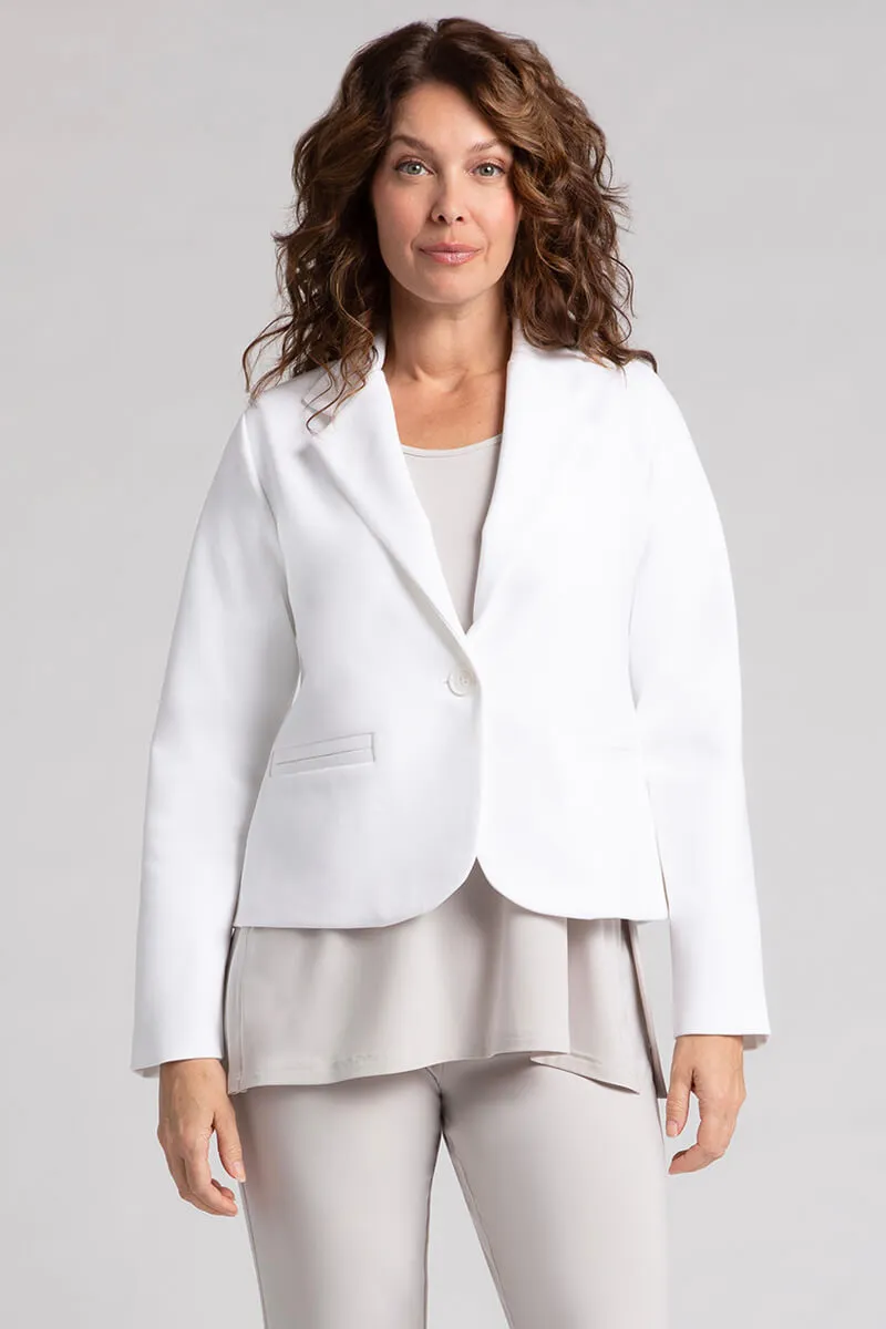 Ponte Classic Blazer | White