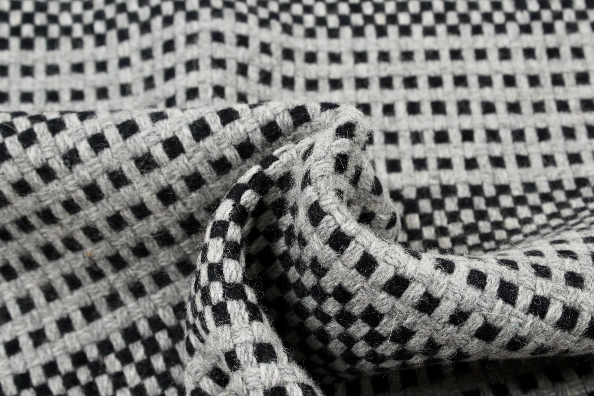 Recycled Wool Jacquard for Coats - 3 colors available