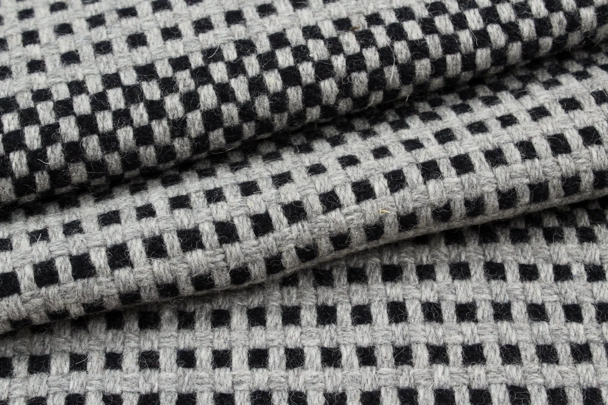 Recycled Wool Jacquard for Coats - 3 colors available