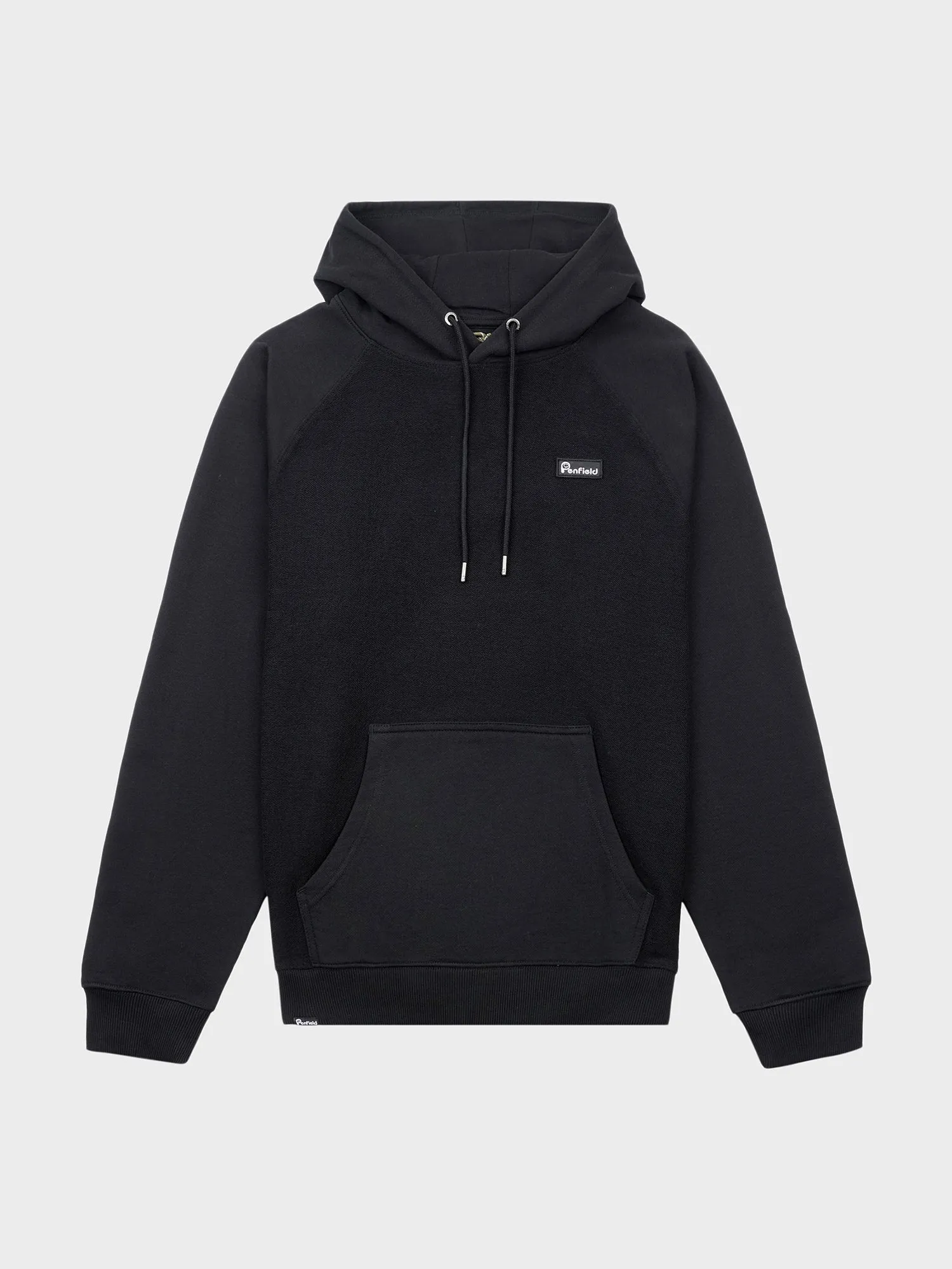 Reverse Loopback Hoodie in Black