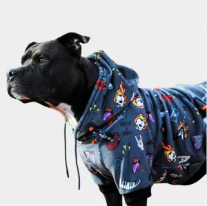 Rock and Roll Dog Hoodie