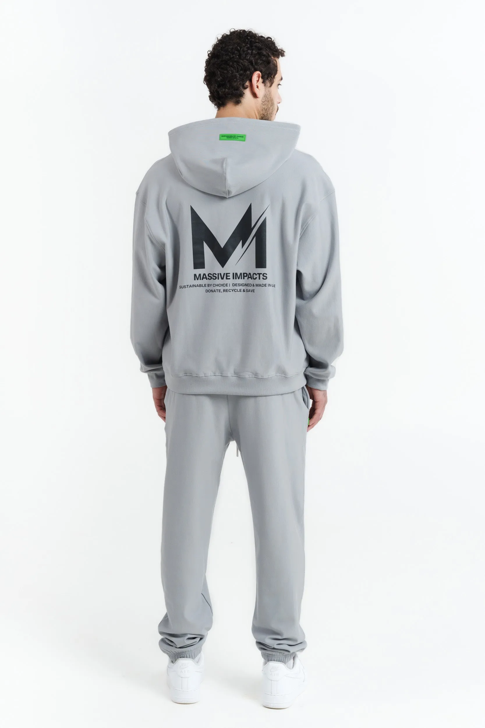 S3J024MI Organic Cotton & Bamboo Oversized Hoodie