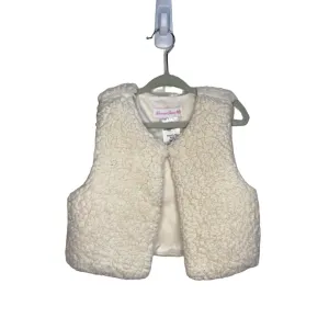 Sherpa Style Vest w/Button