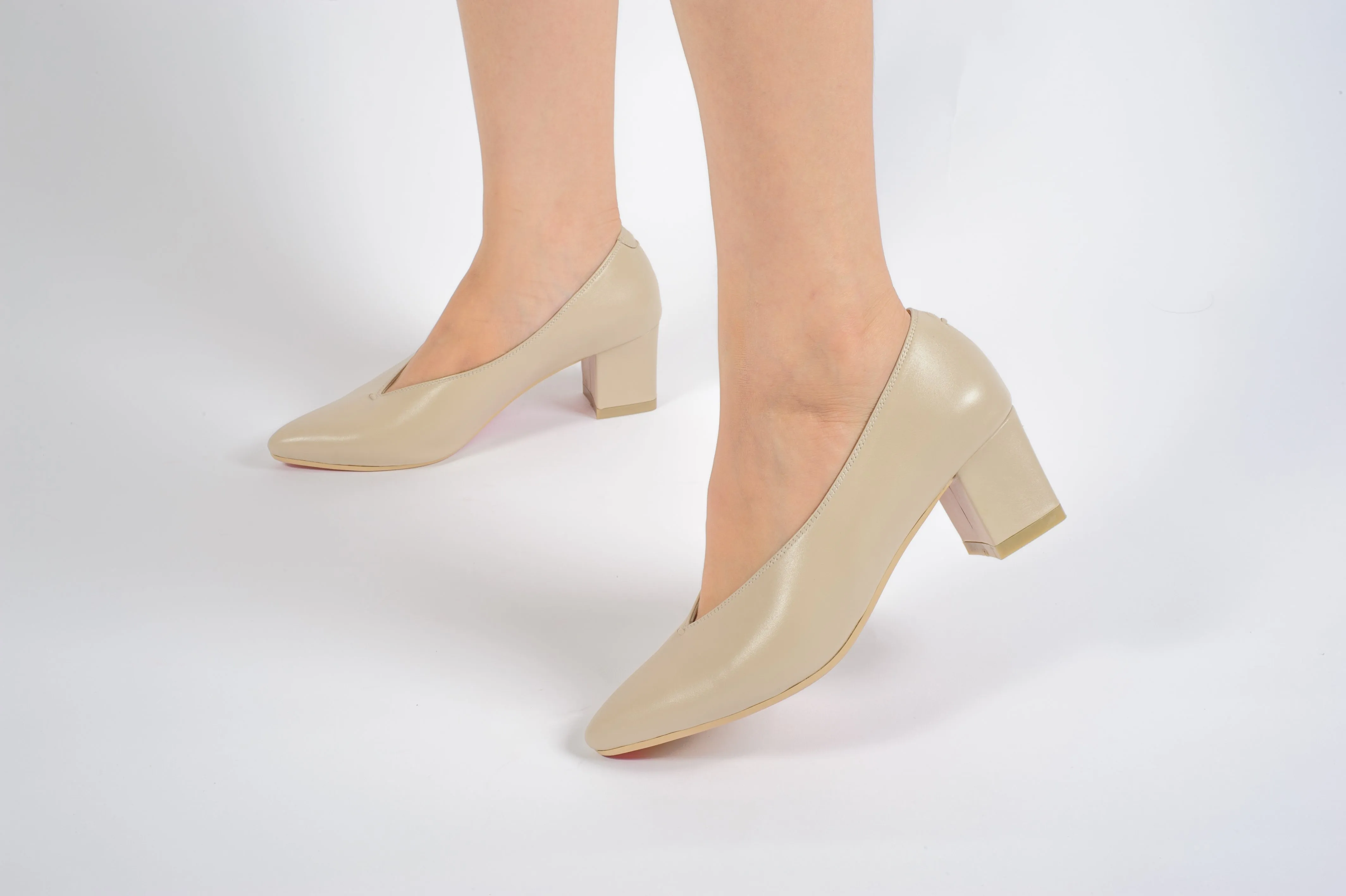 Shoeful Self-Love 2" Chunky Heels: Thornless Rose