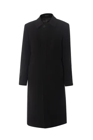 Short Wool Cashmere Coat