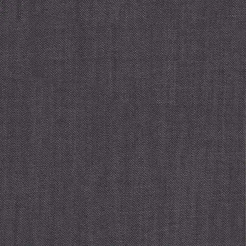 Stretch Cotton Denim Fabric - 8 oz, 50” Inch Wide by The Yard | Charcoal