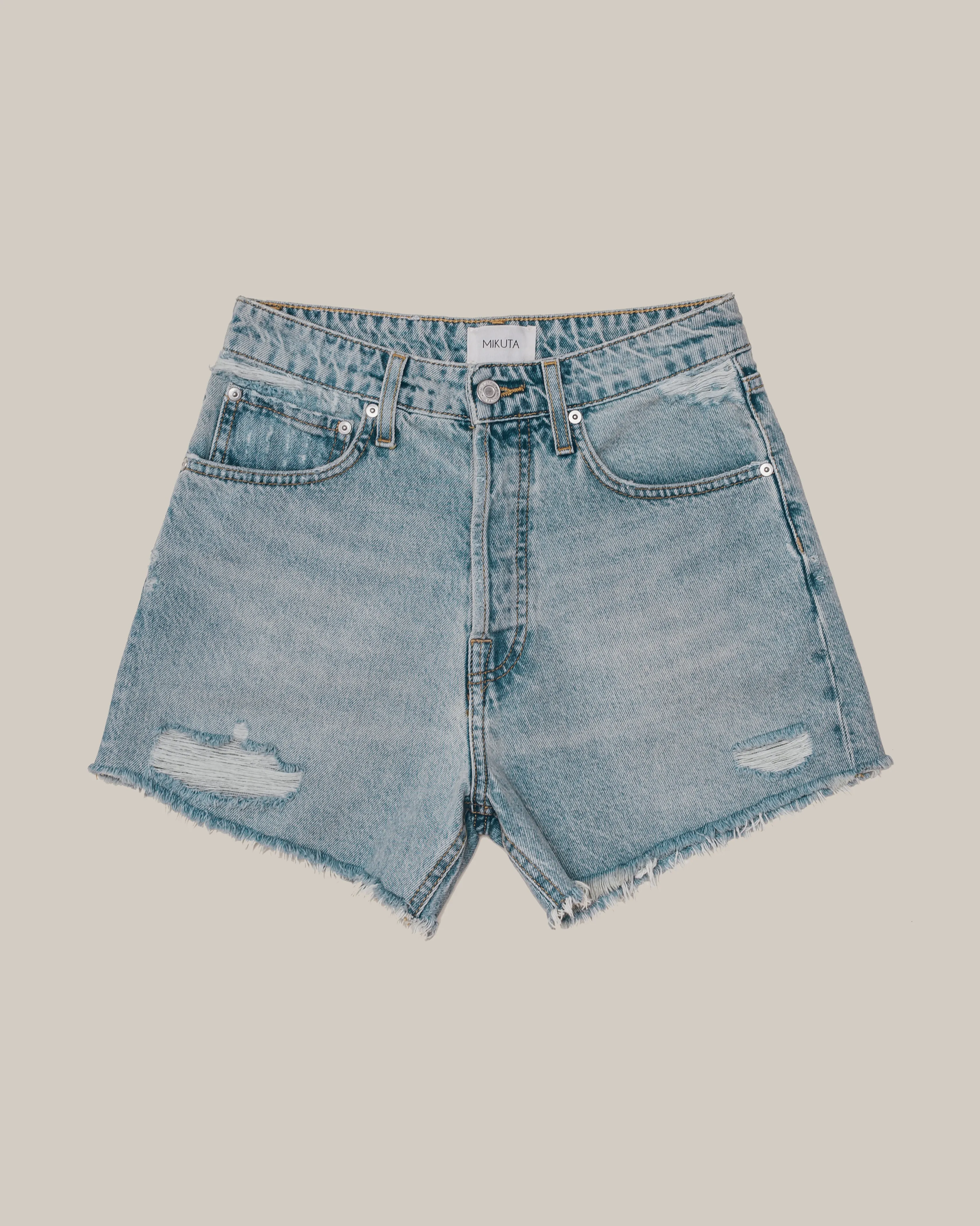 The Blue Denim Shorts