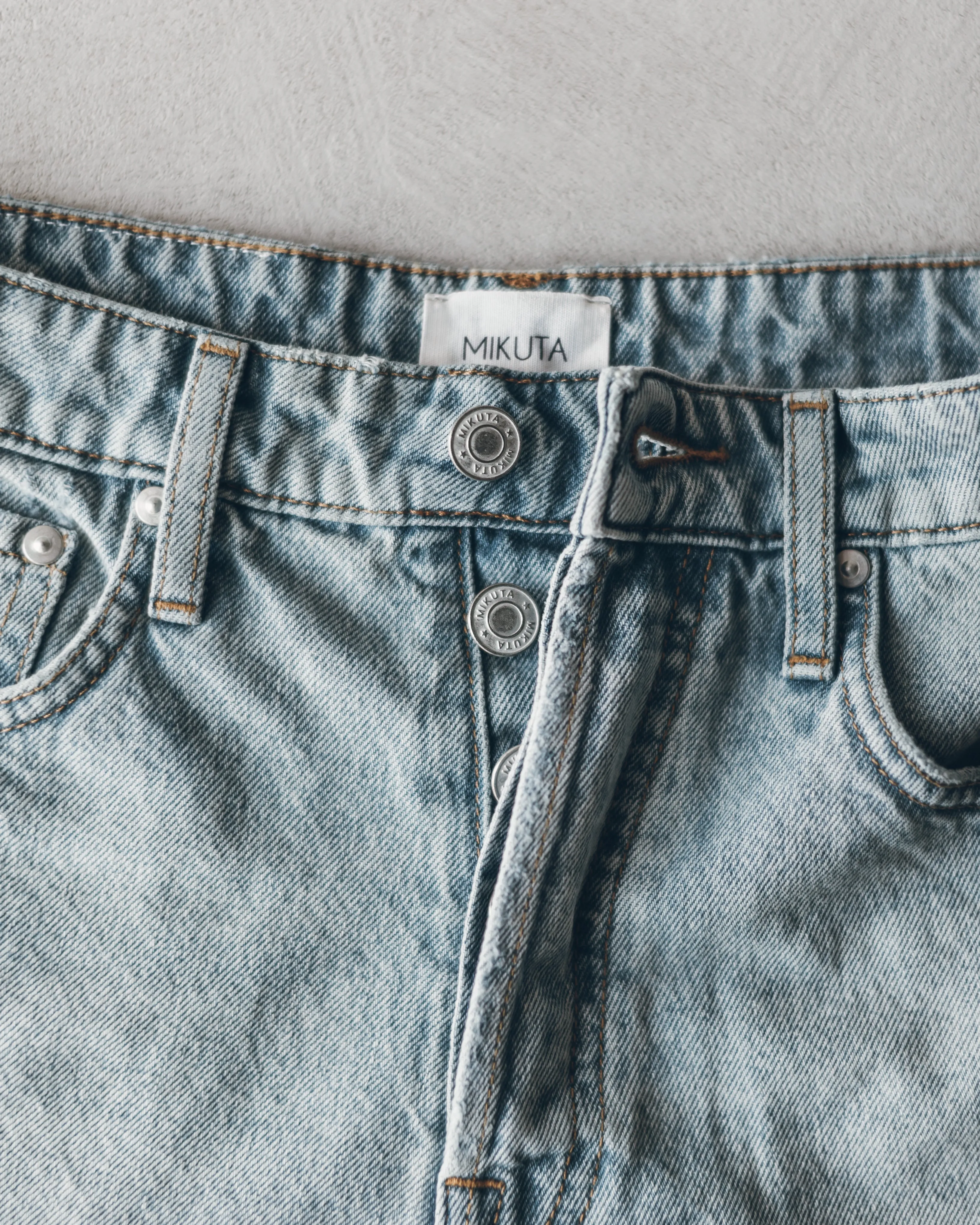 The Blue Denim Shorts