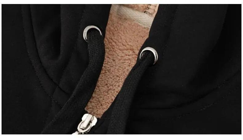 Thick and Warm Zip-Up Hoodies